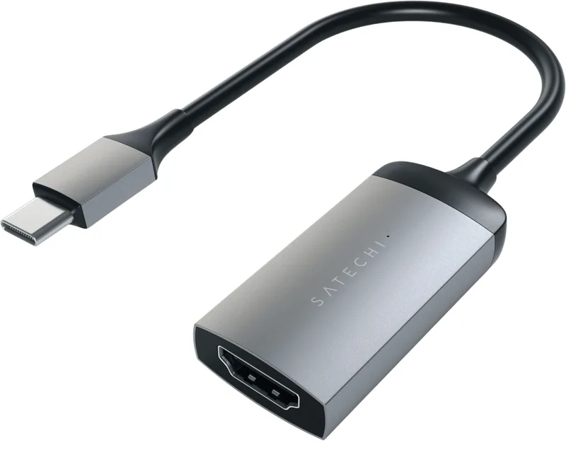 Satechi Adapter USB-C till HDMI Rymdgrå