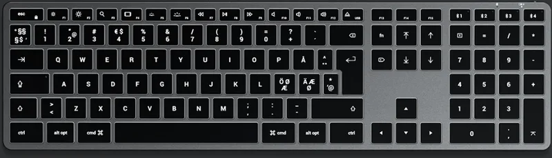 SATECHI SLIM X3 Tastatur kabellos