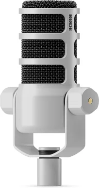 RØDE Mikrofon PodMic Vit XLR