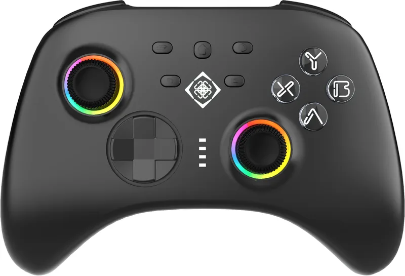 Deltaco Gaming PC/Switch-kontroller 3-IN-1, svart