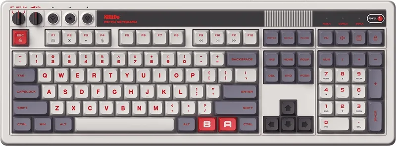 8BitDo 108 mekaniskt tangentbord N Edition ANSI