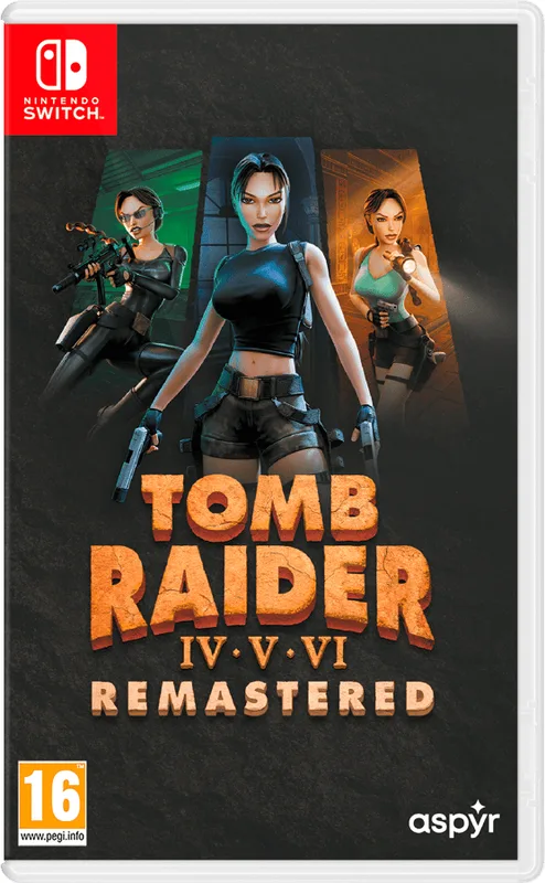 Diverse Tomb Raider IV-VI Remastered till Switch