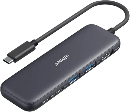 Anker 332 USB-C Hub 5-in-1 Black