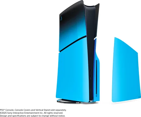 Sony PlayStation 5 Slim-skal, Rythm Blue