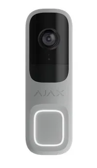 Ajax Systems 66393.125.GR1 Trådlös Intercom Dörrklocka med AI, PIR-sensor och Appkontroll (grå)