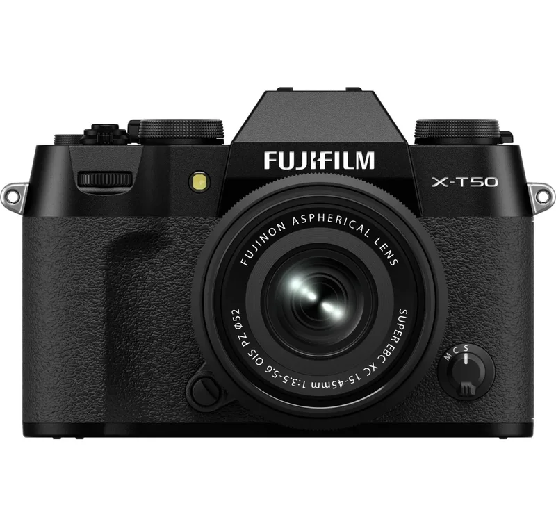 Fujifilm X-T50 + 15-45mm, svart