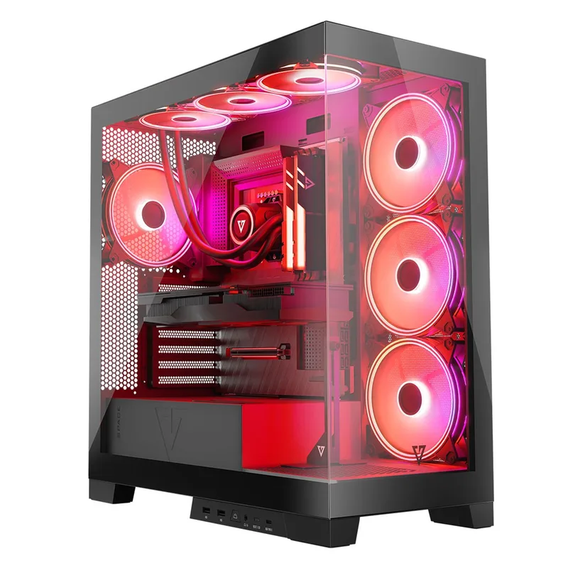 MODECOM VOLCANO SPACE APEX ARGB MIDI SVART HUS