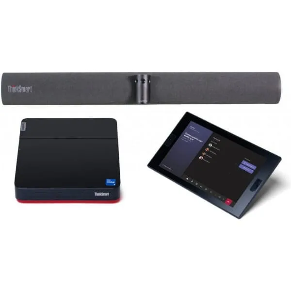 Lenovo ThinkSmart Core Kit Bar 180 + USB-kontroller för Microsoft Teams Rooms mötesrumsenhet