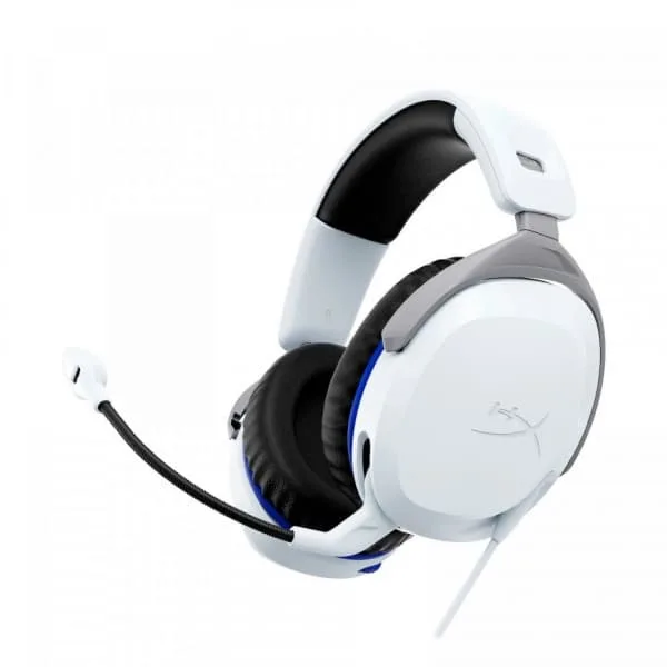 HyperX Cloud Stinger 2 trådade spelhörlurar, PS, vit