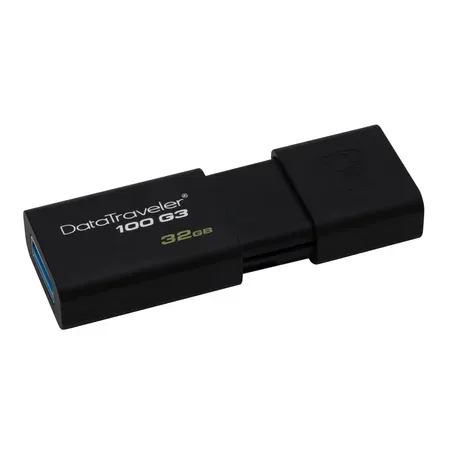 Kingston Technology DataTraveler 100 G3 USB-minne 32 GB, USB-A 3.2 Gen 1, svart
