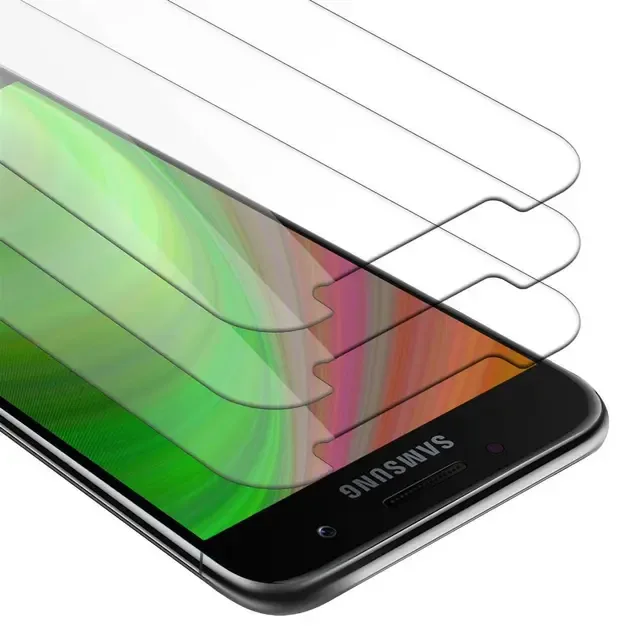 Cadorabo Samsung Galaxy A7 2017 3x Skärmskydd