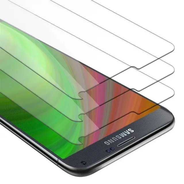 Cadorabo Samsung Galaxy NOTE 4 skärmskydd 3-pack