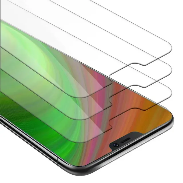 Cadorabo Vivo V9 skärmskydd 3-pack