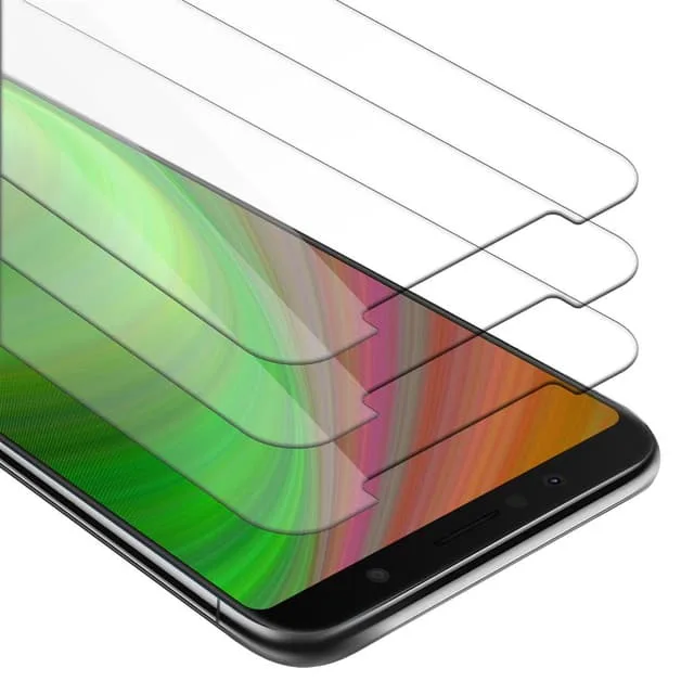 Cadorabo Asus ZenFone MAX PLUS M1 skärmskydd 3-pack