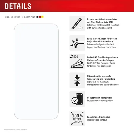 DISPLEX Real Glass iPhone 16 Pro Max