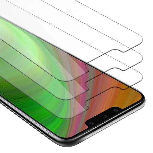 Cadorabo Huawei MATE 20 LITE skärmskydd 3-pack