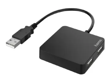 Hama - Hubb - 4 x USB 2.0 - skrivbordsmodell
