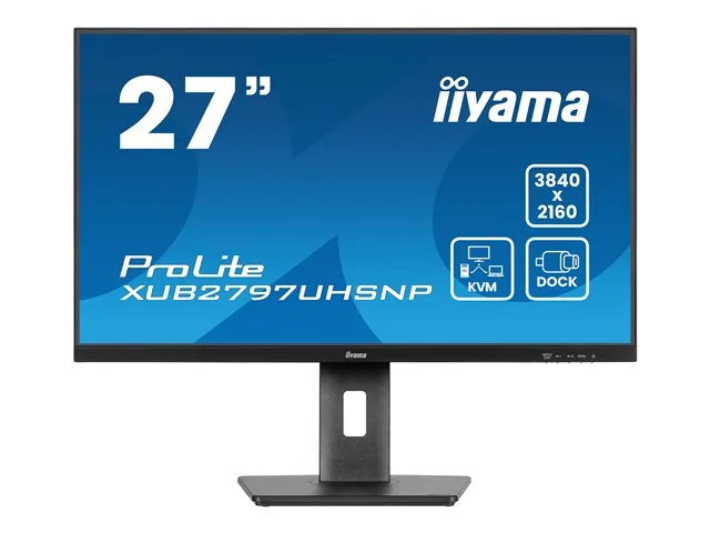 iiyama ProLite XUB2797UHSNP-B1 27" skärm, IPS, 4K