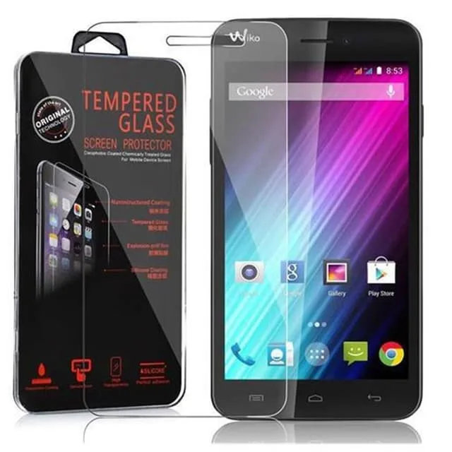 Cadorabo WIKO LENNY Skyddsglas Skyddsfilm Skärmskydd