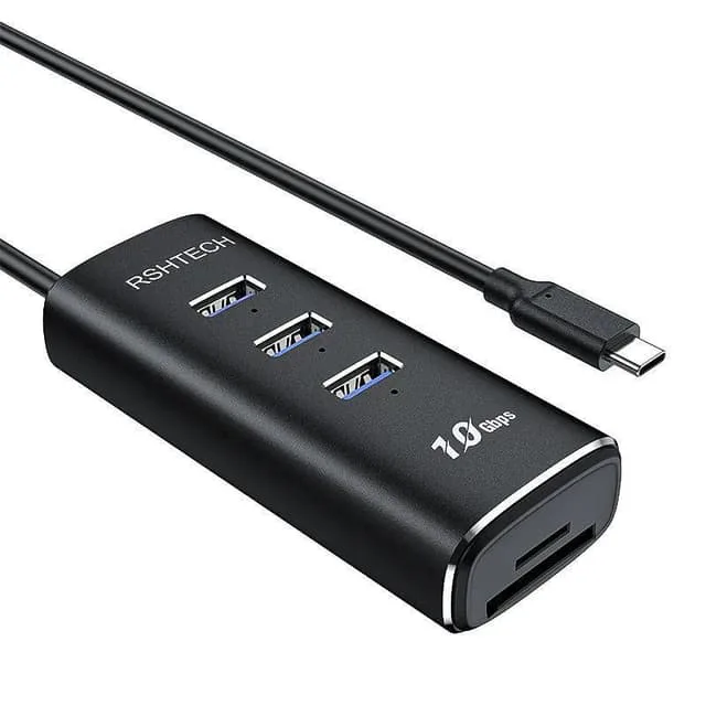Nördic Gen2 3.2 USB-C 3ports Hubb 10Gbps
