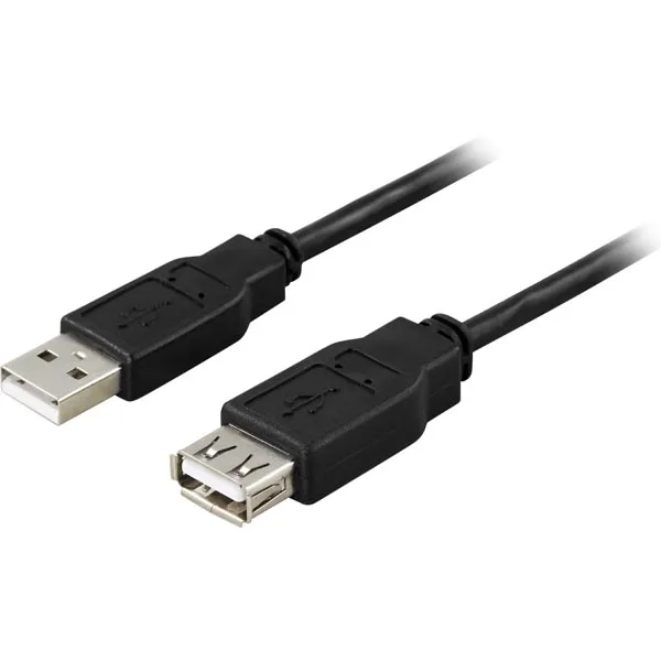 USB 2.0-förlängningskabel, Typ A, 0,5 meter