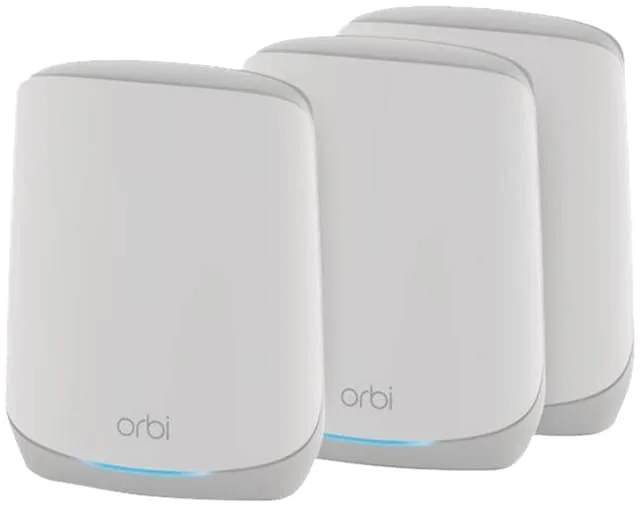 Orbi RBK763S Tri-band (2,4 GHz / 5 GHz / 5 GHz) Wi-Fi 6 (802.11ax) Vit 7 Intern