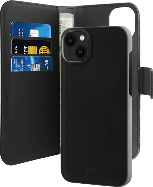 Puro 2i1 plånboksfodral för iPhone 14 Plus