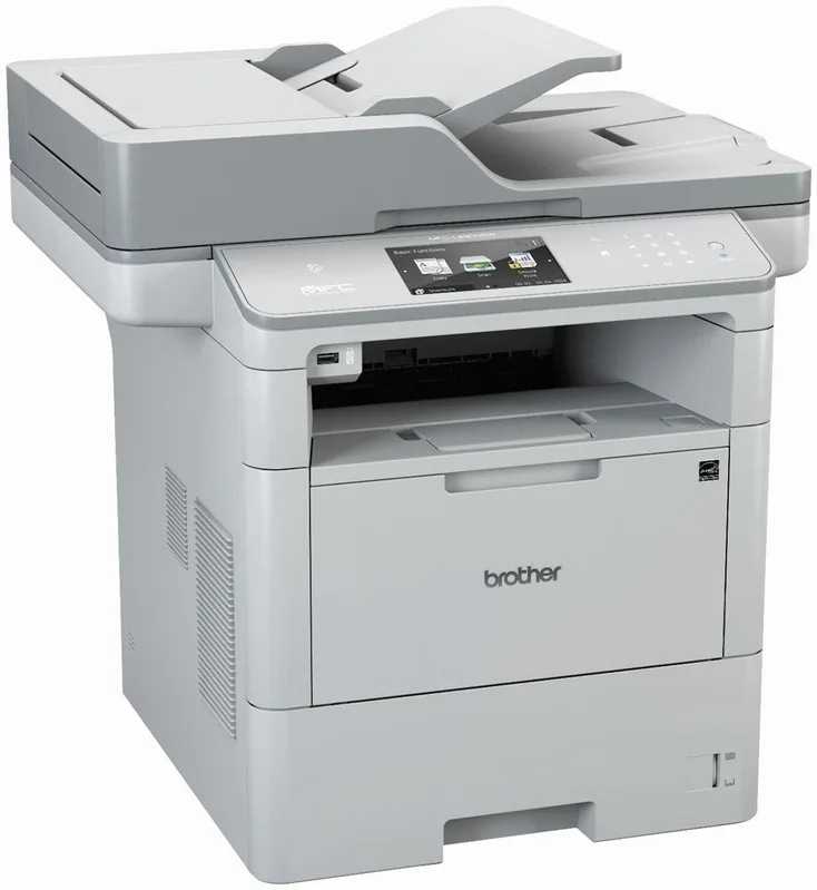 Brother MFC-L6900DW, skrivare + scanner + kopiator + fax, 50 ppm, 600x1200 dpi, 520 arks pappersinmatning, duplex, AirPrint, NFC, LAN/USB/WiFi
