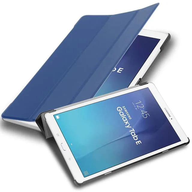 Samsung Galaxy Tab E (9.6 tum) Skal Fodral Case (Blå)