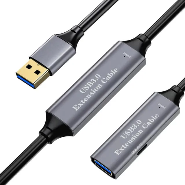 Nördic Aktiv 20m USB3.1 förlängningskabel 5Gbps USB