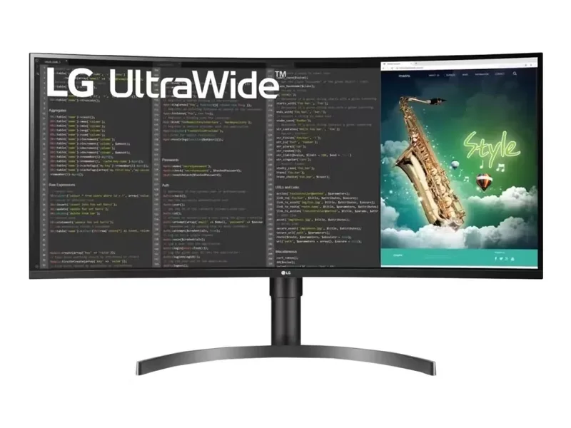 LG UltraWide 35WN75CP-B 35" böjd skärm