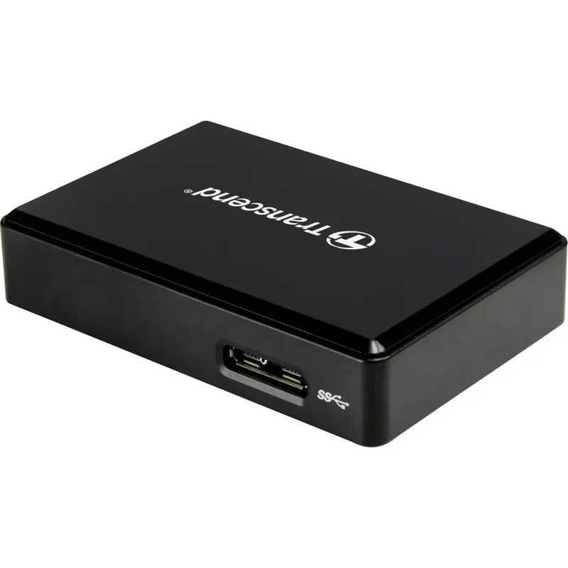 Transcend TS-RDF9K2 Extern minneskortläsare USB 3.1 Flerfärgad