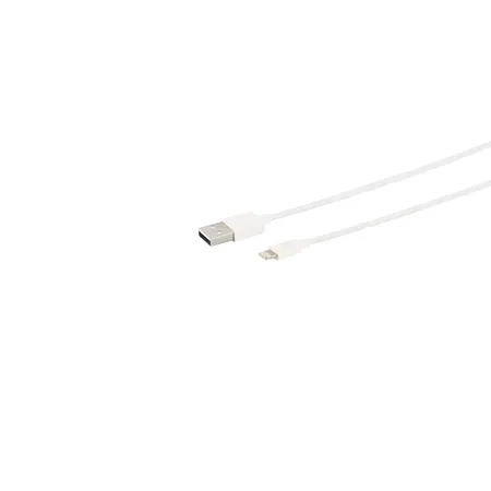 S-Impuls laddarkabel USB-A till Lightning 8-Pin, 0,2 m, vit