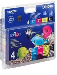 Brother Bläckpatron Brother LC1000VAL Värdepaket