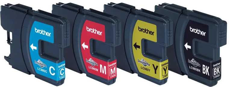 Brother Bläckpatron Brother LC980VAL Värdepaket