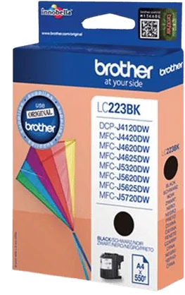 Brother Bläckpatron Brother LC223BK Svart