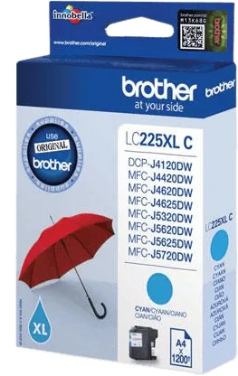 Brother Bläckpatron Brother LC225XLC Cyan