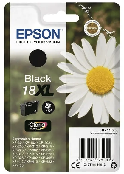 Epson Bläckpatron Epson 18XL Svart