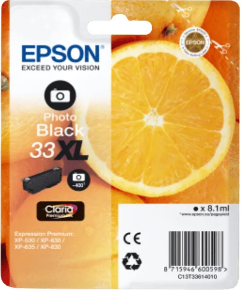 Epson Bläckpatron Epson 33XL Fotosvart