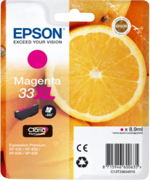 Epson Bläckpatron Epson 33XL Magenta