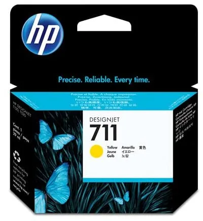 HP Bläckpatron HP 711 Gul