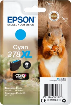 Epson Bläckpatron Epson 378XL Claria Cyan