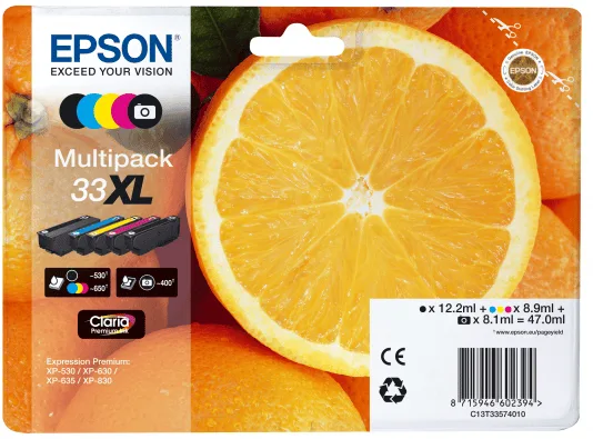 Epson Bläckpatron Epson 33XL Multipack