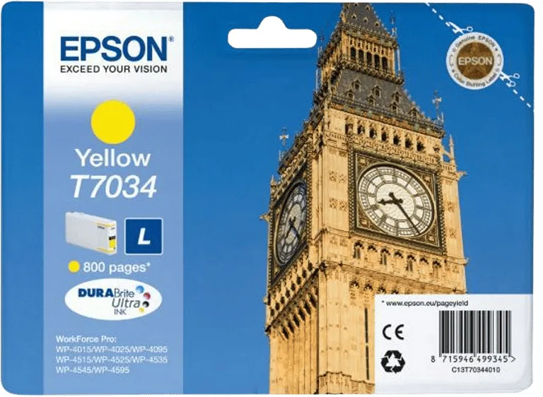 Epson Bläckpatron Epson T7034 Gul L