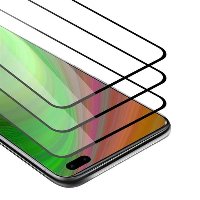 Cadorabo Honor 30 PRO+ skyddsglas 3-pack