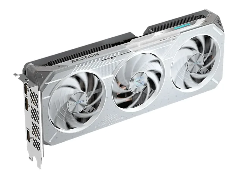 Gigabyte Radeon RX 9060 XT Gaming OC ICE grafikkort, 16 GB GDDR6