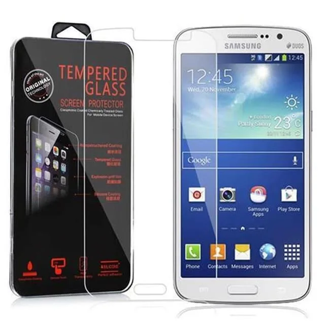 Cadorabo Samsung Galaxy GRAND 2 Skyddsglas Skyddsfilm
