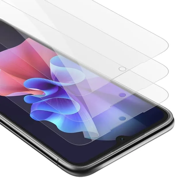 Cadorabo Blackview A55 PRO 3x Skärmskydd Skyddsglas