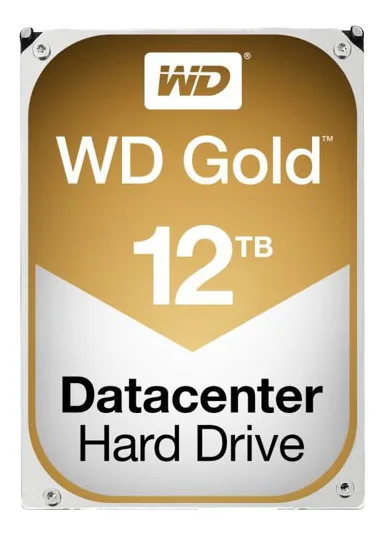 WD Gold WD121KRYZ 12 TB hårddisk, SATA III