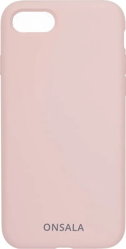 Onsala iPhone 8/7/6/SE Gen. 2/3 silikonfodral (sandrosa)